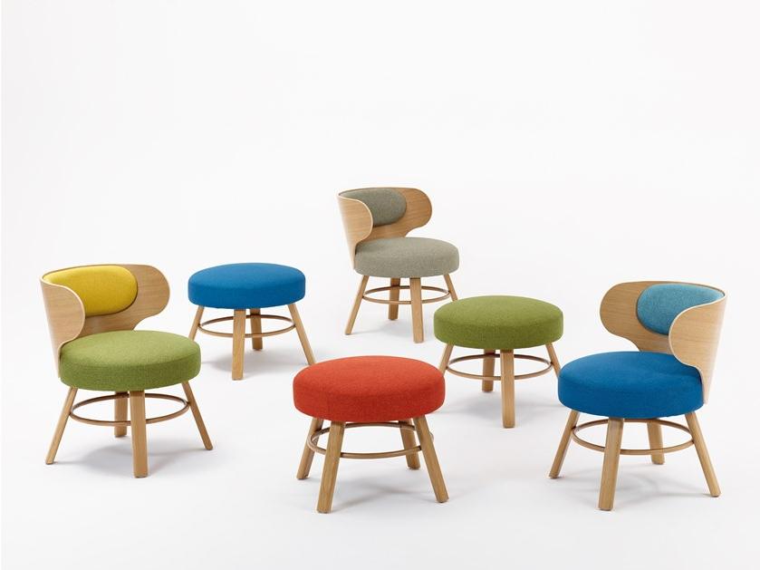 Paged Кресло с тканевой обивкой K2 K2 b-2220 - Вид №3