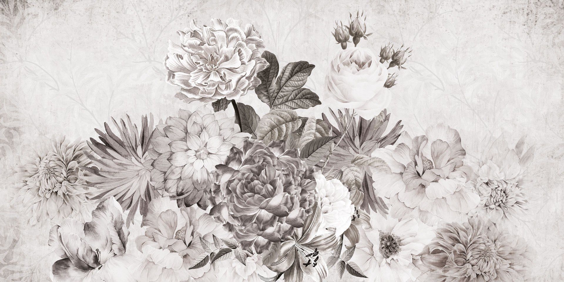 Панорамные обои с цветочными мотивами Rimura 2020 ARCH-00105470 - Вид №1