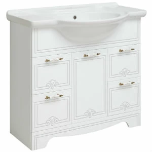 Тумба Кантри 85 с умывальником Дрея 85