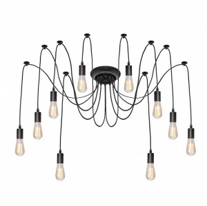 Подвесная люстра Loft IT Loft1162/10 LOFT IT LOFT1162 075092 Черный