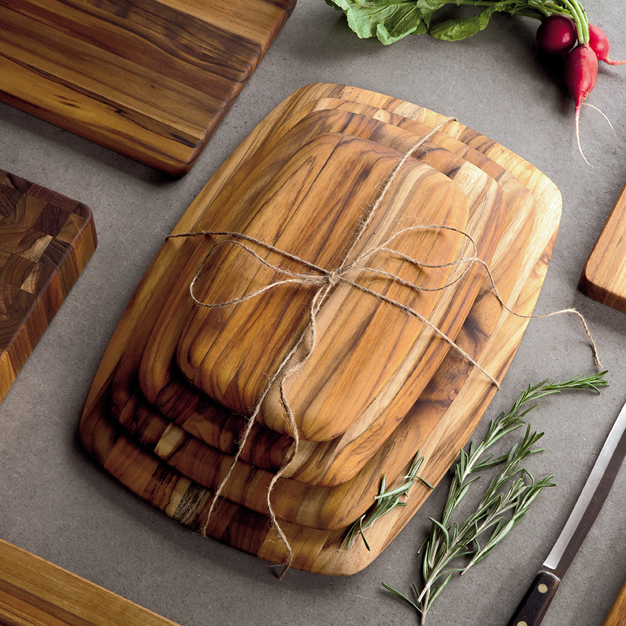 TH202 Доска сервировочная elegant 31x20 см TEAKHAUS  - Вид №3