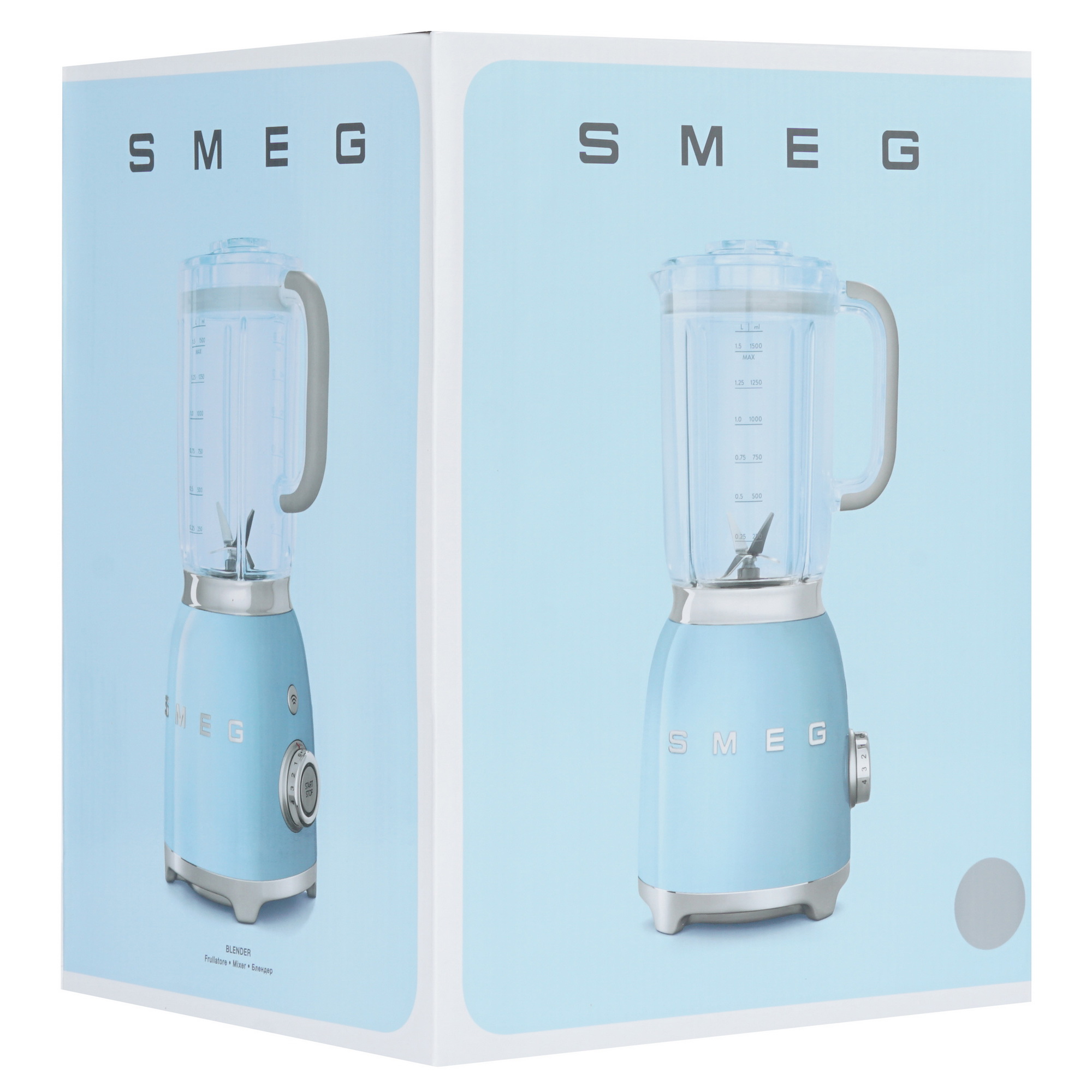 1152706 Блендер стационарный Smeg BLF01SVEU серебристый STDN-0087505 - Вид №6