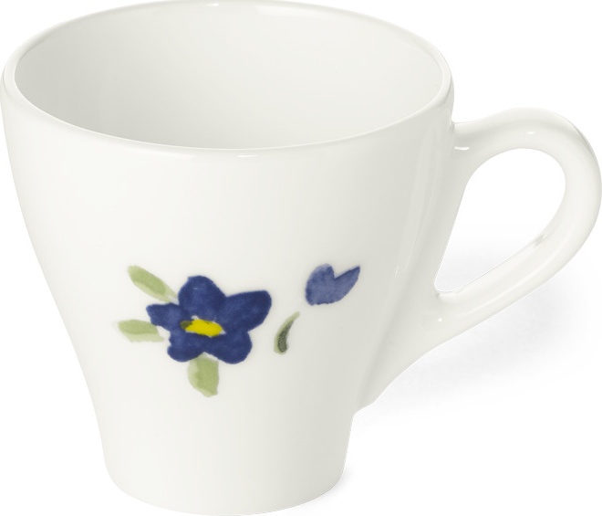 10639820 Dibbern Чашка для эспрессо Dibbern "Впечатление.Дельфиниум" 110мл Фарфор 