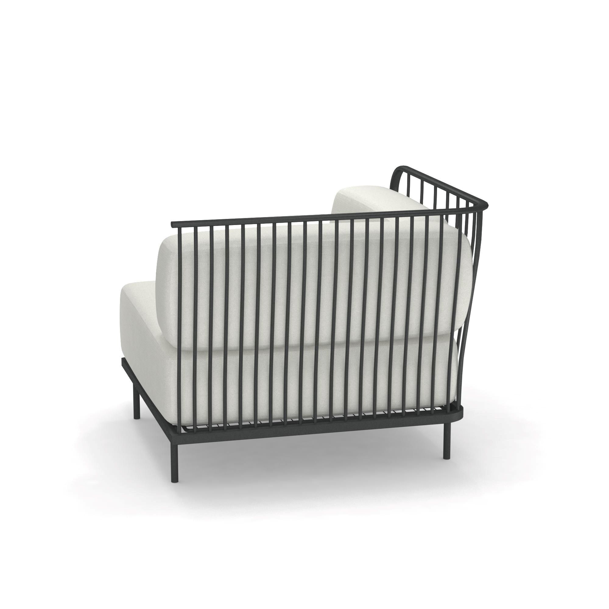 Тканевое мягкое угловое садовое кресло emu Cannolè ARCH-00124032 - Вид №4