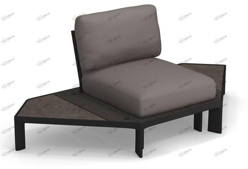 emu Угловое садовое кресло с тканевой обивкой Tami 769