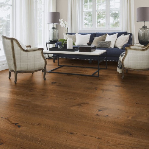 Инженерная доска Boen Chalet Antique Дуб Натур (Гладкая) 2000-4000х250 мм 2100410026 - Вид №8