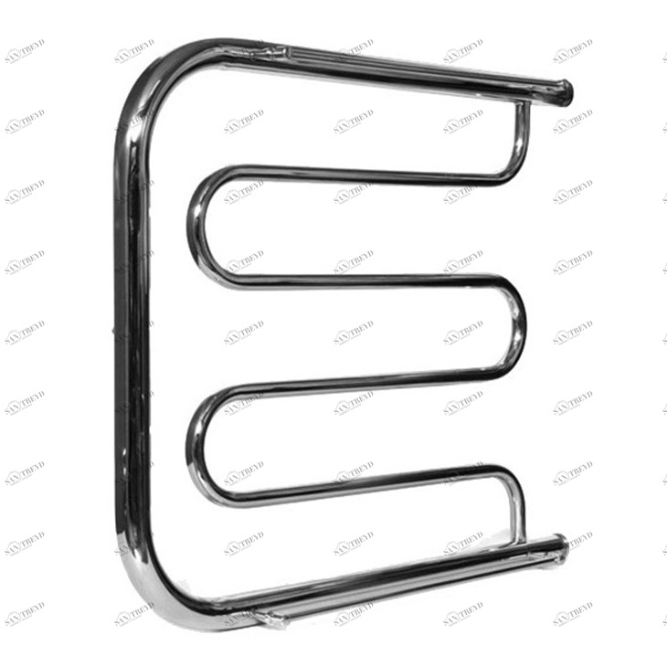 Полотенцесушитель водяной Aquanet Лира ПМ-1 500x800, с 2 полками 00184244
