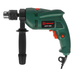 Дрель Дифмаш ДЭУ-020 [ударный, ключевой, 850 Вт, 2800 об/мин, реверс, 1.5 кг] 5321678