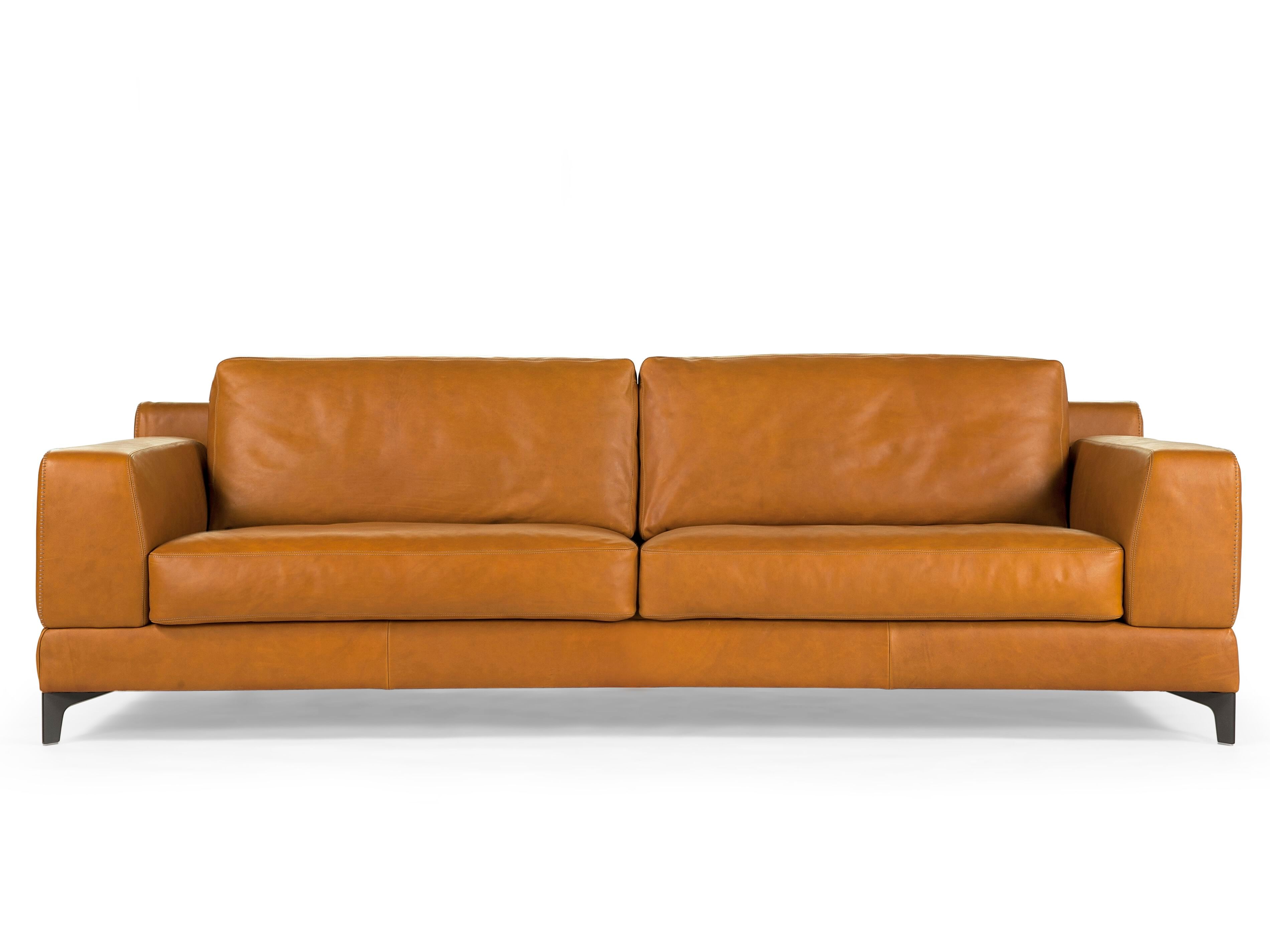 3-местный кожаный диван Borzalino Бен ARCH-00024119