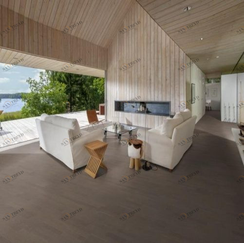 Паркетная доска Karelia Дуб Shadow Grey 2600200144