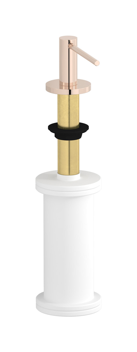 Держатель дозатора мыла WE ARE IB pu102rs Rose Gold Puro