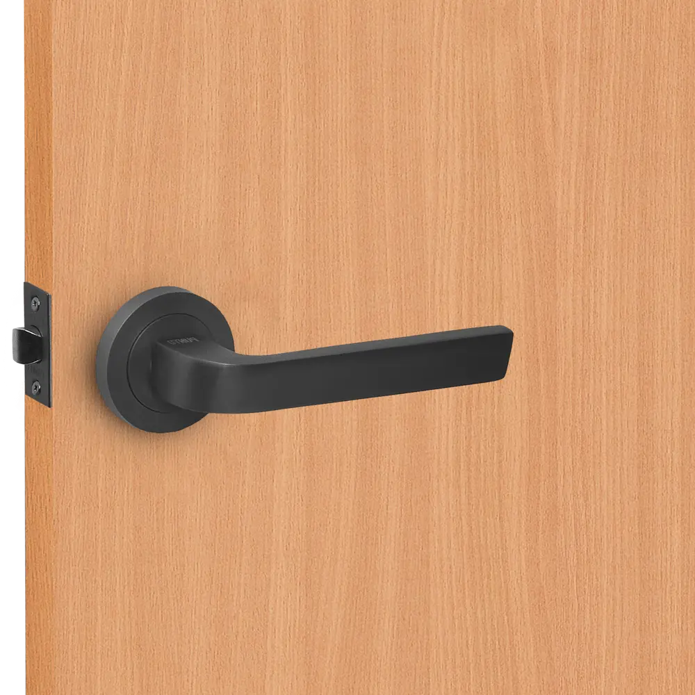 Дверные ручки PUNTO Evo для межкомнатных дверей, графит 85203509 STLM-0897768 - Вид №5