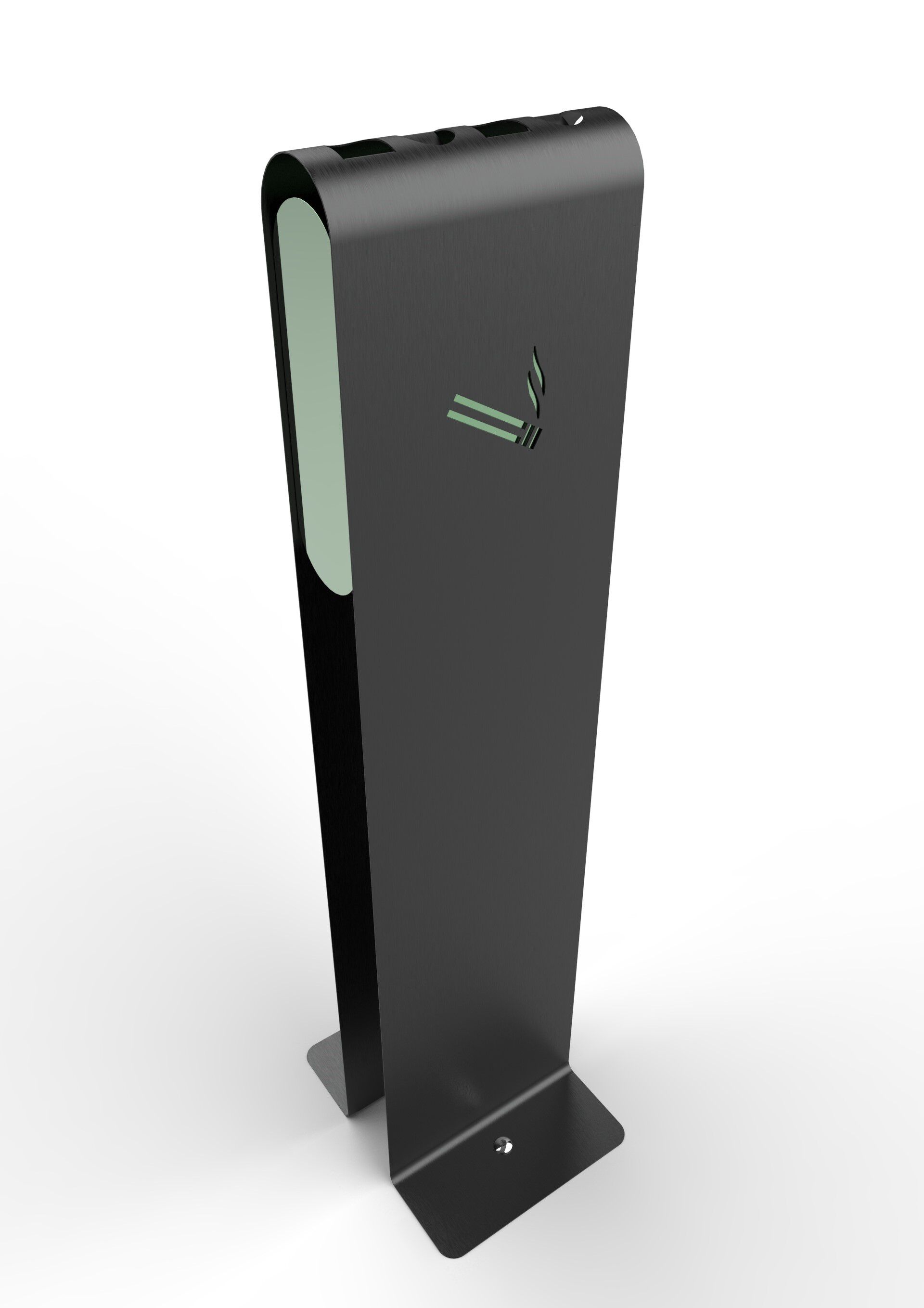 Стальная напольная пепельница для общественных мест CITYSì DALLAS ARCH-00031197 - Вид №1