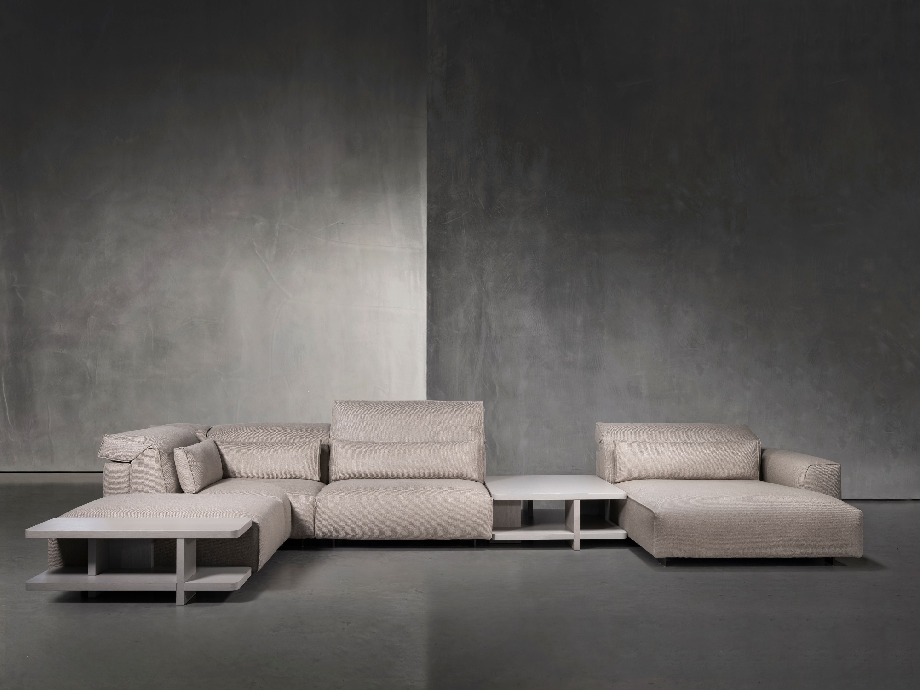 Съемный модульный диван из ткани Piet Boon Rens ARCH-00075235