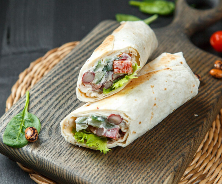 9483 Фреш ролл с овощами Вкусляндия  - Вид №1