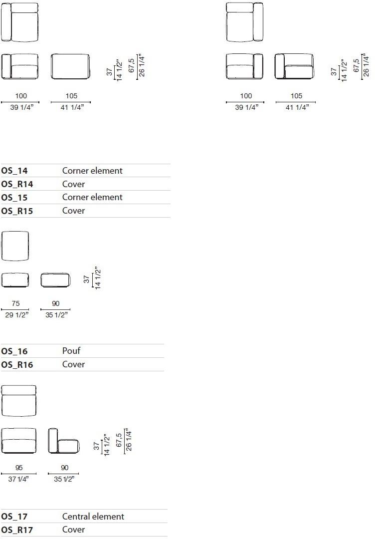 Cappellini Модульный диван со съемным кожухом sun-id-1435214 - Вид №10