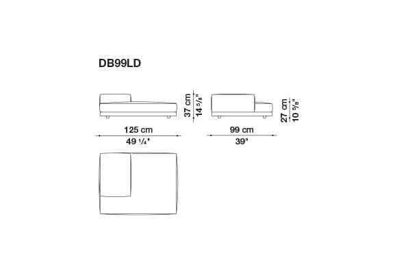 Кожаный диван B&B Italia док ARCH-00106863 - Вид №34