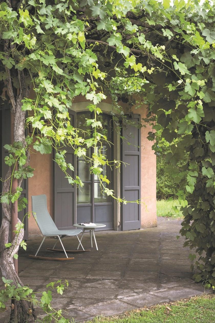 FAST Садовое кресло из алюминия с дренажной тканью Zebra knit 455 - Вид №8