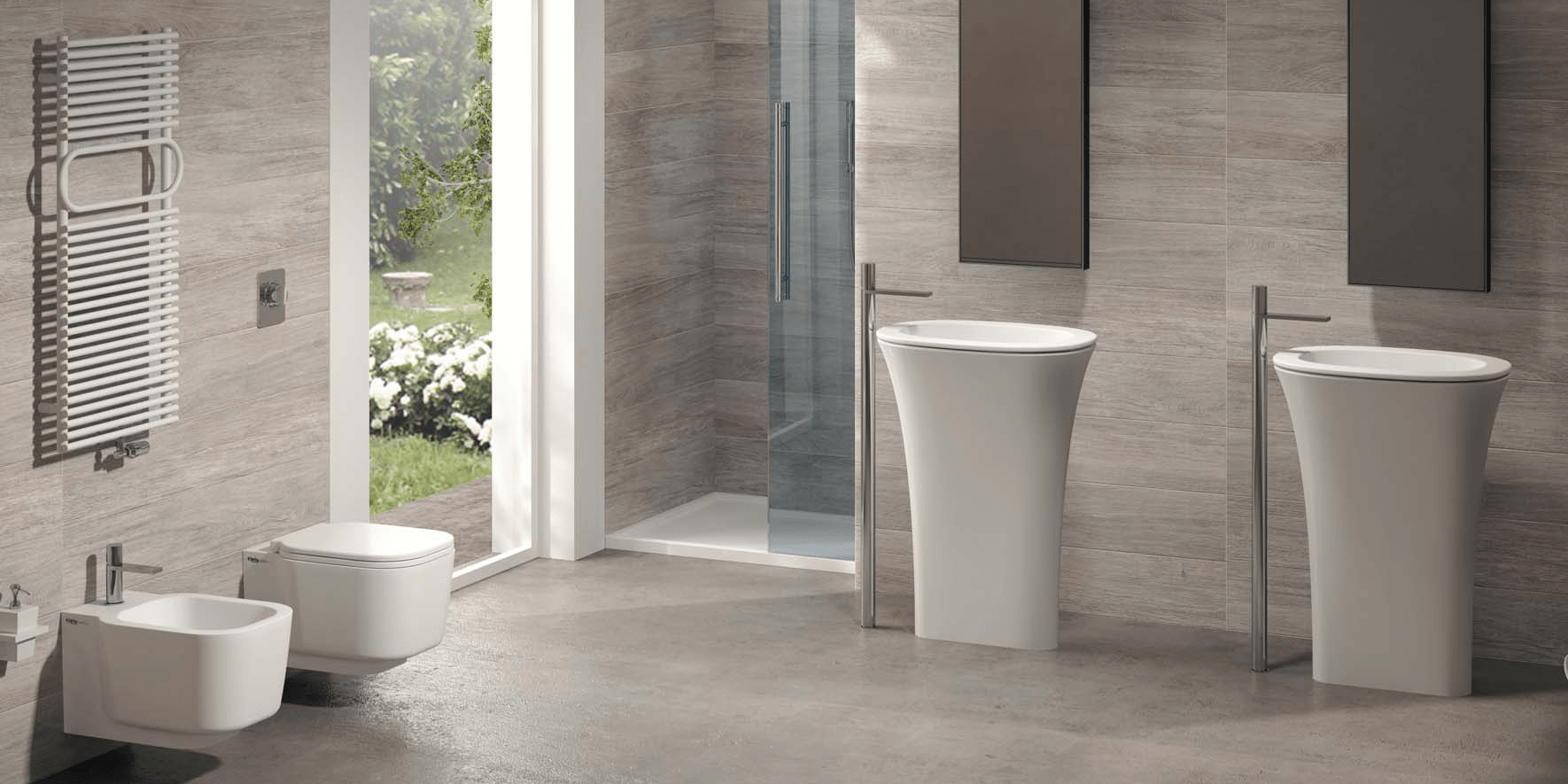 CUVS Подвесной унитаз настенный Белый Ceramica Cielo CUBIKA Италия - Вид №1