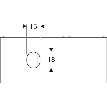 501.184.00.1 Шкафчик для накладной раковины Geberit VariForm, с тремя выдвижными ящиками, полкой и сифоном Geberit  - Вид №2