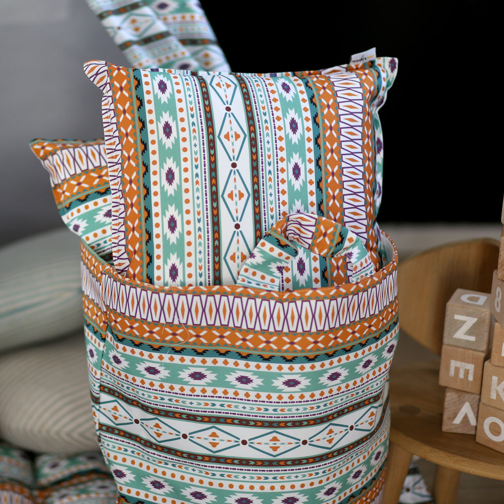Подушка Aztec 40 х 40 см VAMVIGVAM AZTEC 281800 Оранжевый;голубой Santreyd - Вид №1
