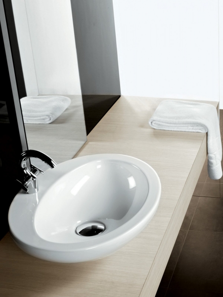 Y0MV01 Sculture 70 умывальник для установки на поверхность Hatria 