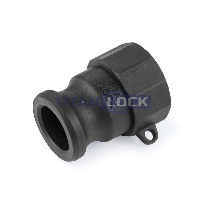 Камлок полипропиленовый тип А ниппель, внутр. резьба BSP 1 1/4", TL125APP TITAN LOCK  - Вид №2