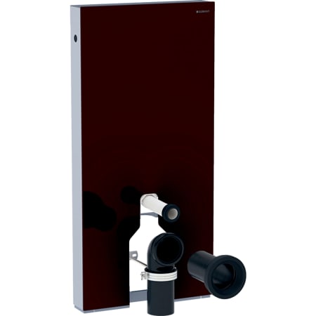 131.001.SL.5 Сантехнический модуль Geberit Monolith для напольного унитаза, 101 см, передняя обшивка из стекла Geberit  - Вид №5