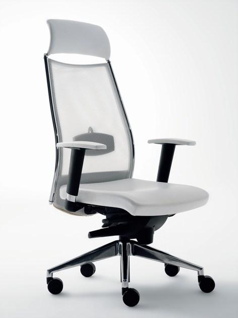 Ares Line Кресло руководителя с регулируемой высотой и подголовником Link family sun-id-1384748 - Вид №3