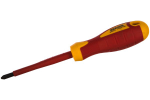 15633600 Диэлектрическая крестовая отвертка PZ2*100мм, до 1000V BG1060 Berger BG