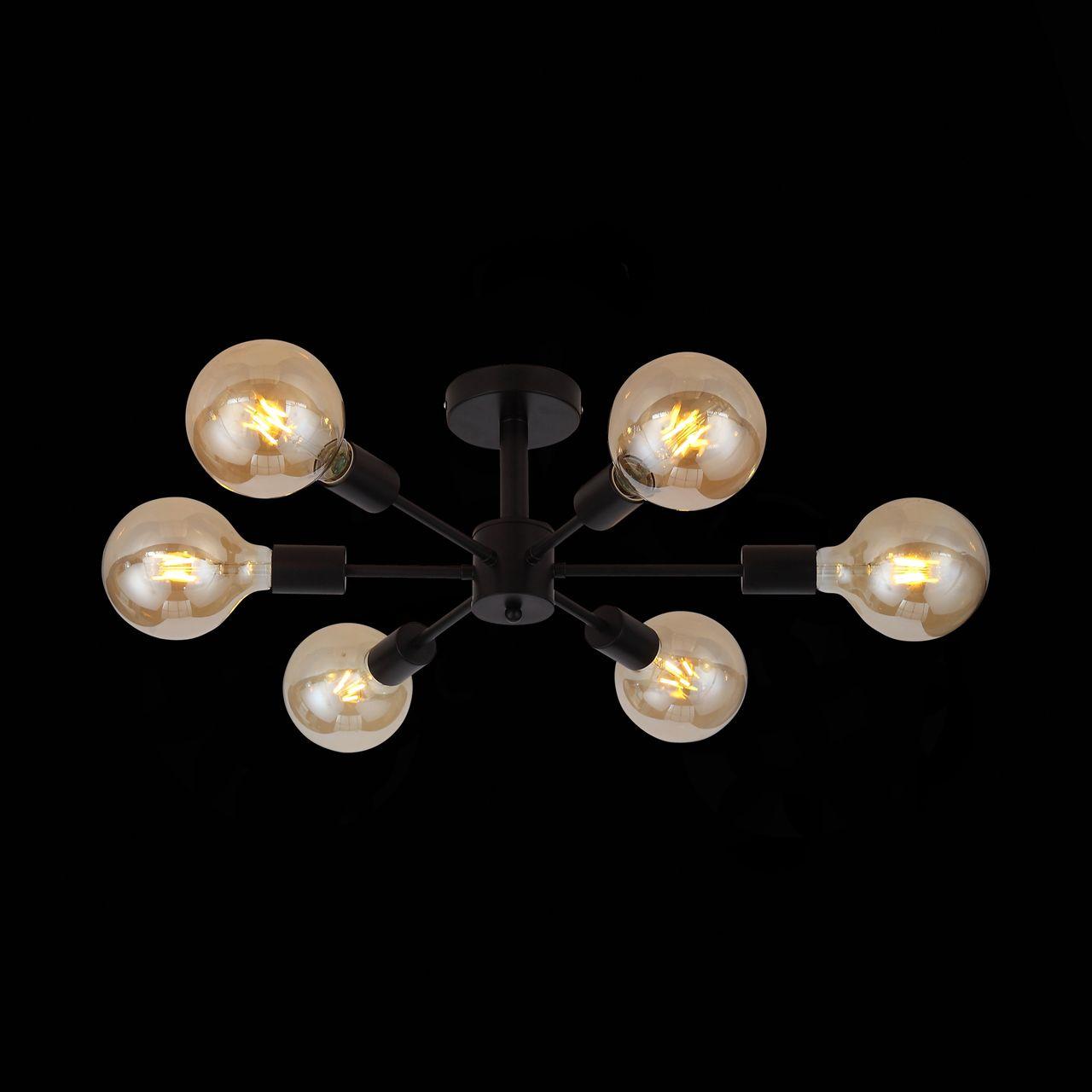 Потолочная люстра ST Luce Ano SL419.402.06 ST LUCE ANO 328889 Черный;белый  - Вид №3