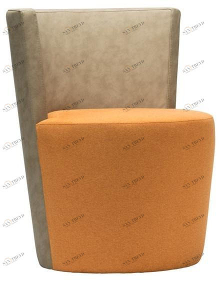 Стул из мягкой ткани Rebecca Santreyd sun-id-1414423