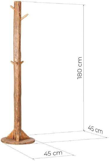 Arrediorg.it® Вешалка для пальто из сосны Woodside Ah319 hanger  - Вид №1