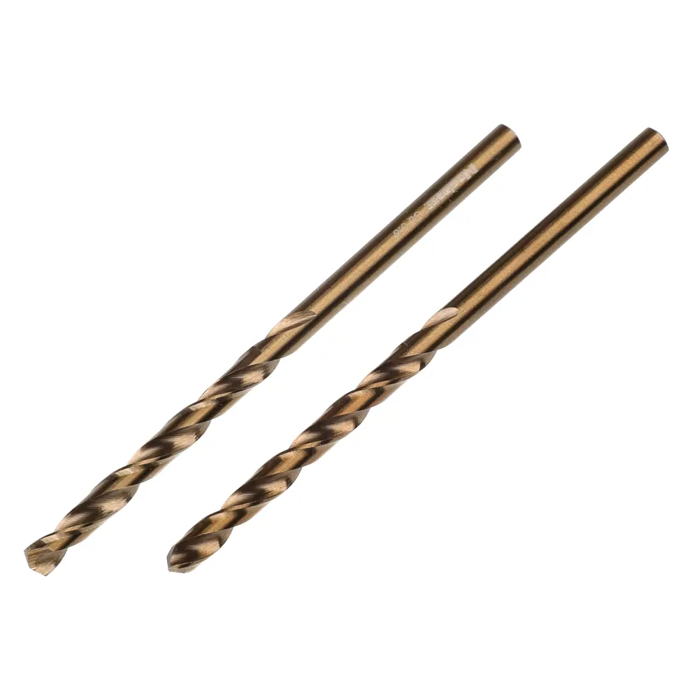 Сверло по металлу NEOLASER 3,8 мм с кобальтовым покрытием, 2 шт 89424574 STLM-1565615