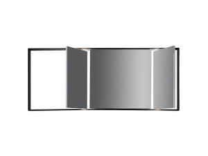 Настенное зеркало с контейнером для ванной комнаты