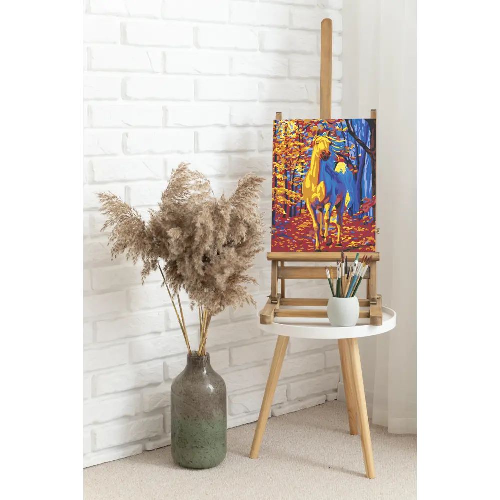 Картина по номерам Лошадь 30х40 см FBRUSH STLM-2062196 - Вид №2