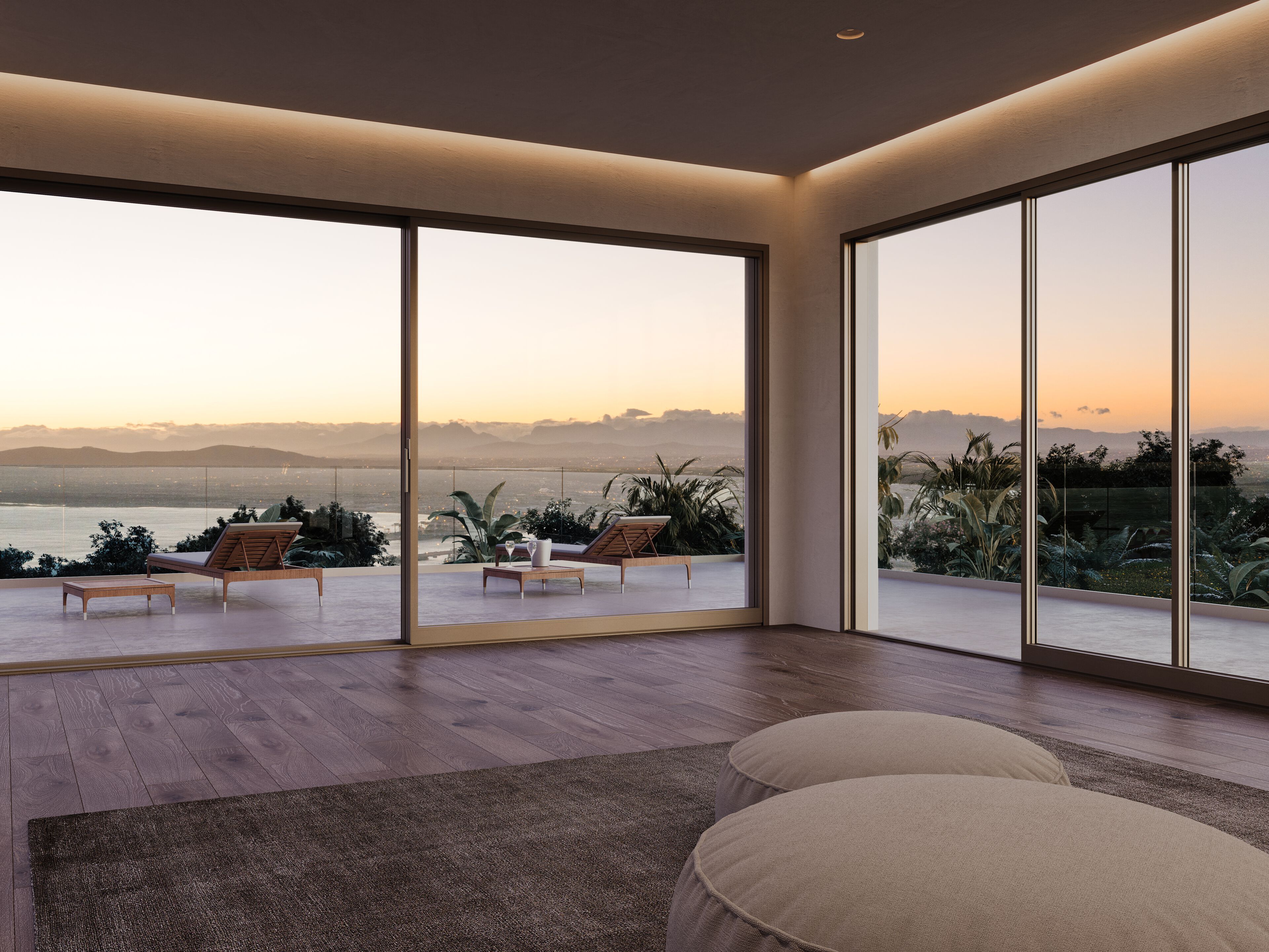 Алюминиевая раздвижная дверь-окно NURITH резюме ARCH-00108728 - Вид №3