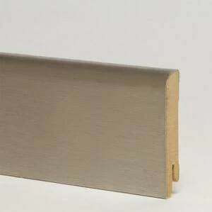 Плинтус Pedross Темный Алюминий 2500х70 мм.