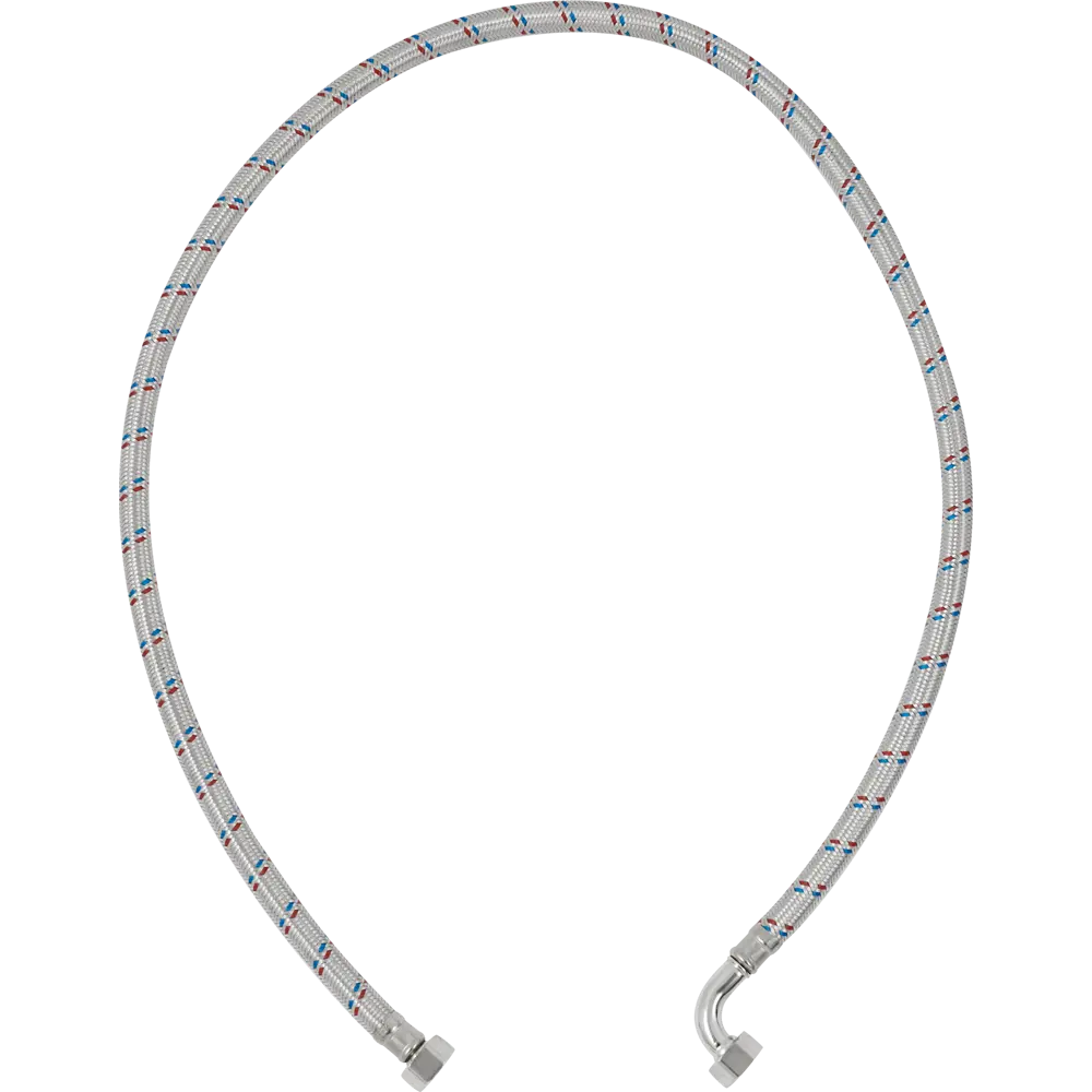 Гибкая подводка для воды ДТРД 3/4" гайка угловая - гайка 150 см STLM-2001438 - Вид №2