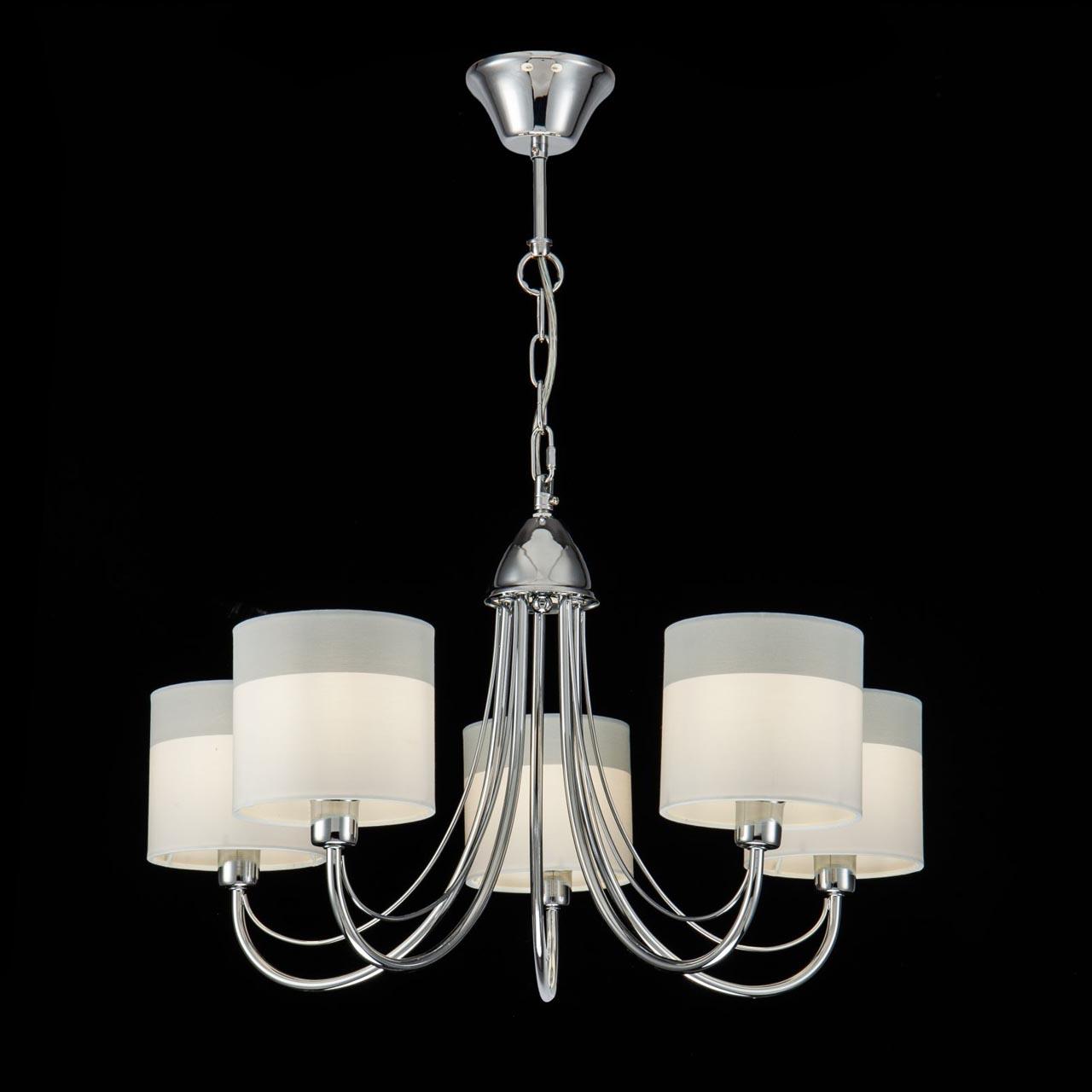 Подвесная люстра Freya Taisia FR5683PL-05CH FREYA TAISIA 194348 Серый  - Вид №1