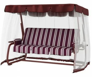 Качели садовые Leset 901 Bordo Premium IMPEX  132292 Красный