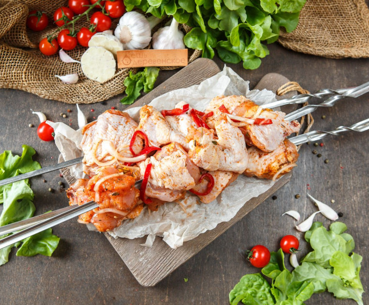 6276 Шашлык в маринаде из курицы Вкусляндия 