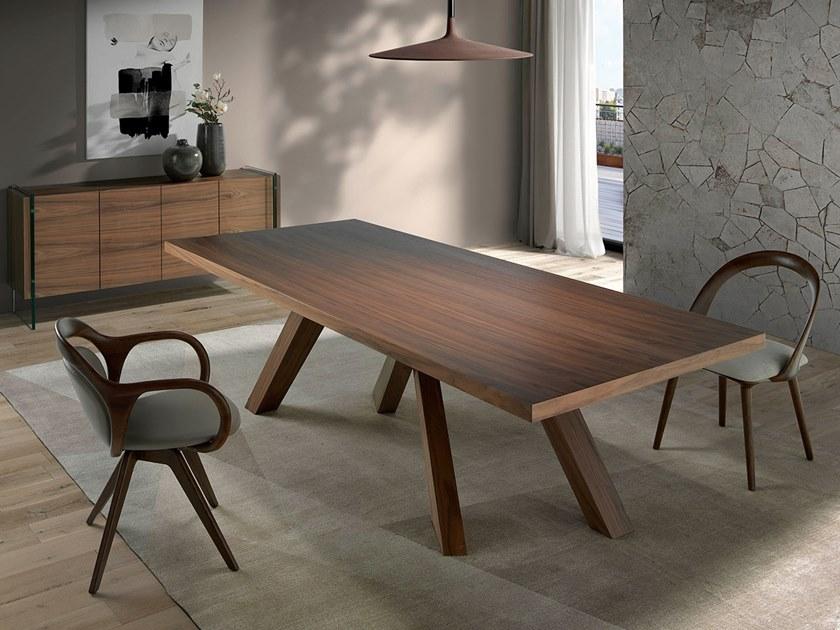 Angel Cerdá Деревянный стул со встроенной подушкой New chair 4063 ch1512 Angel Cerda - Вид №6