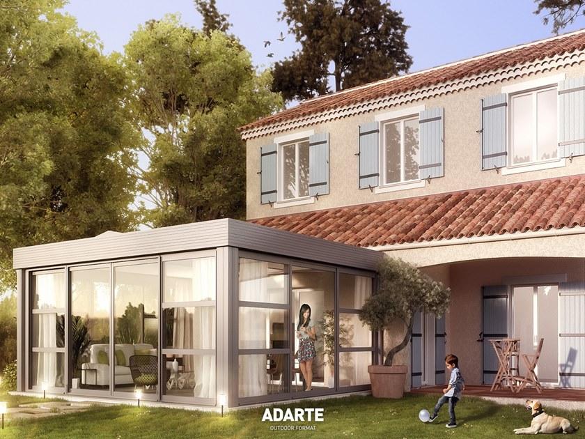 ADARTE Веранда из алюминия с термовставкой и изоляционным покрытием  A303  - Вид №1