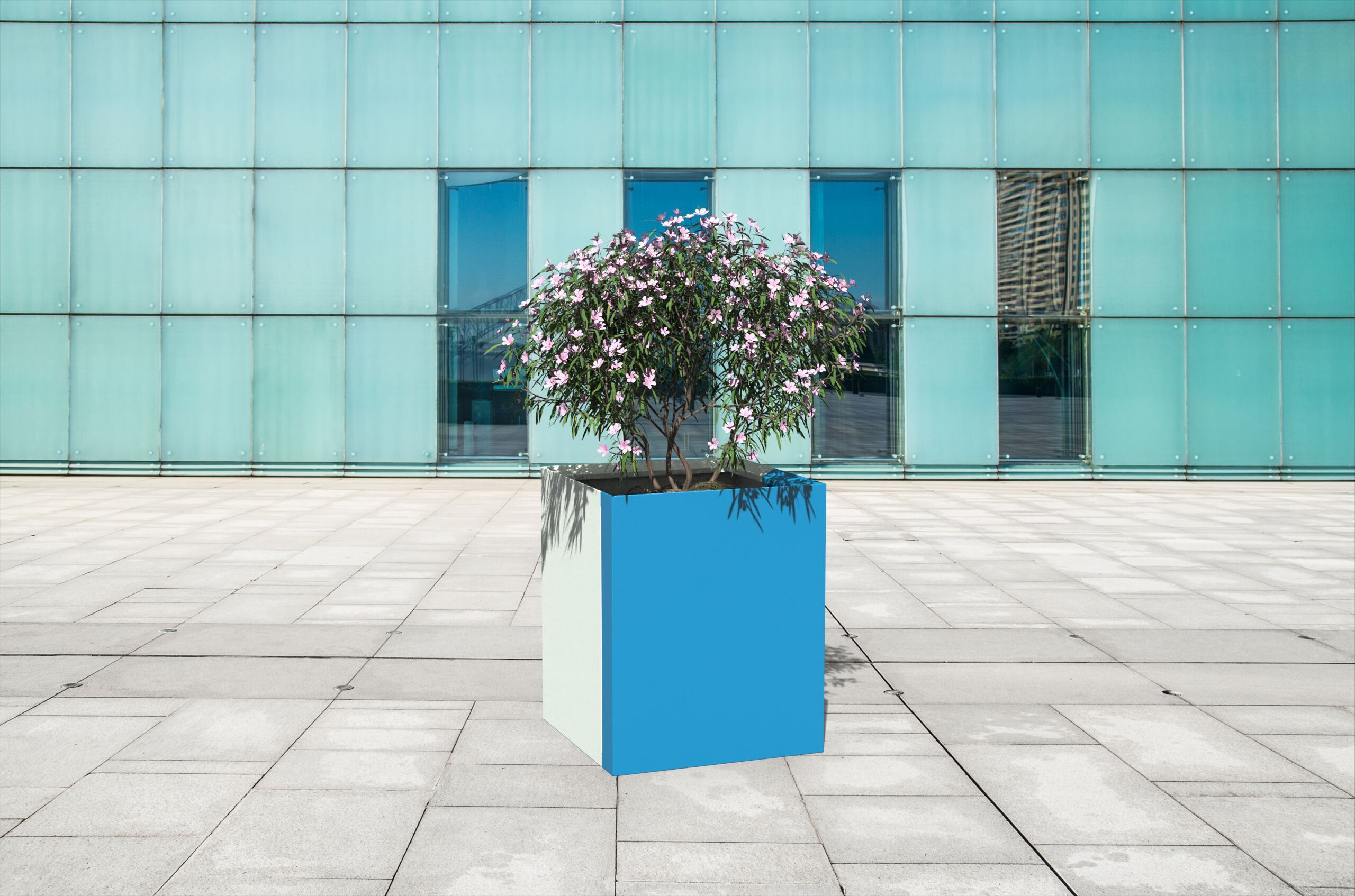 Квадратный стальной лист плантатор Lazzari TECNO ARCH-00051243 - Вид №4