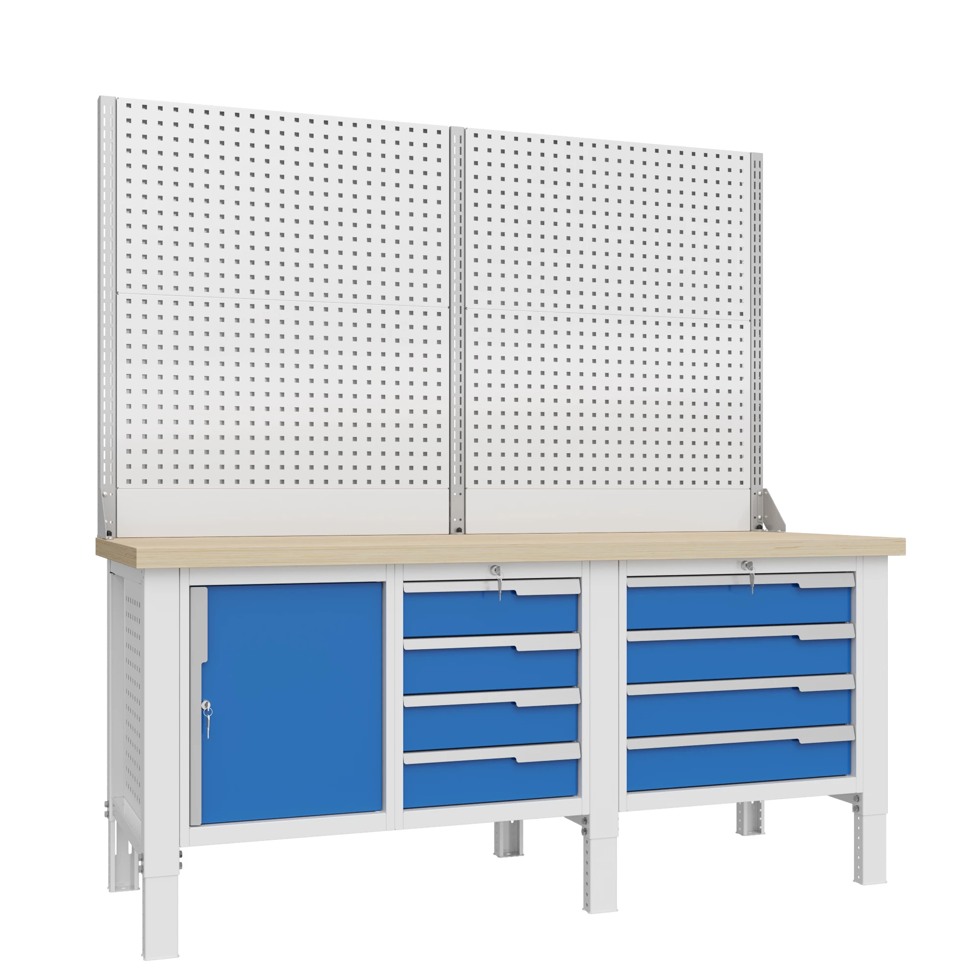 Верстак слесарный CTR 2002.S47L4.23-2 Верстакофф 124490