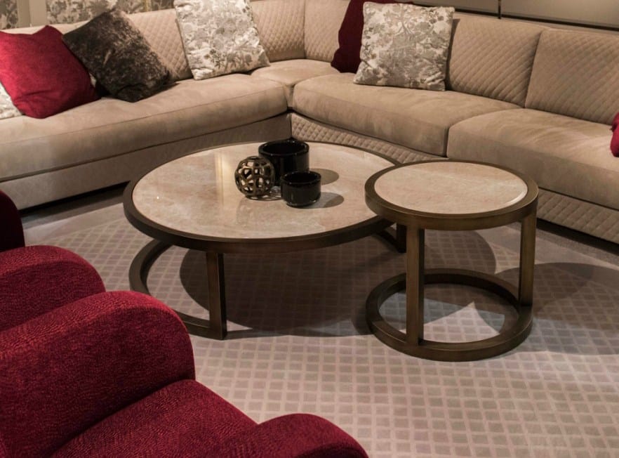 Круглый деревянный журнальный столик HUGUES CHEVALIER Iconic ARCH-00101975 - Вид №1