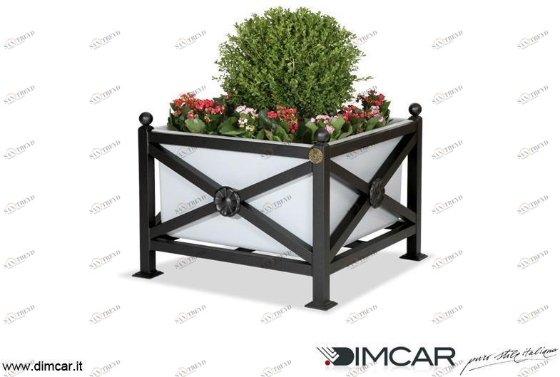 DIMCAR Кашпо металлическое для общественных мест Elite 950