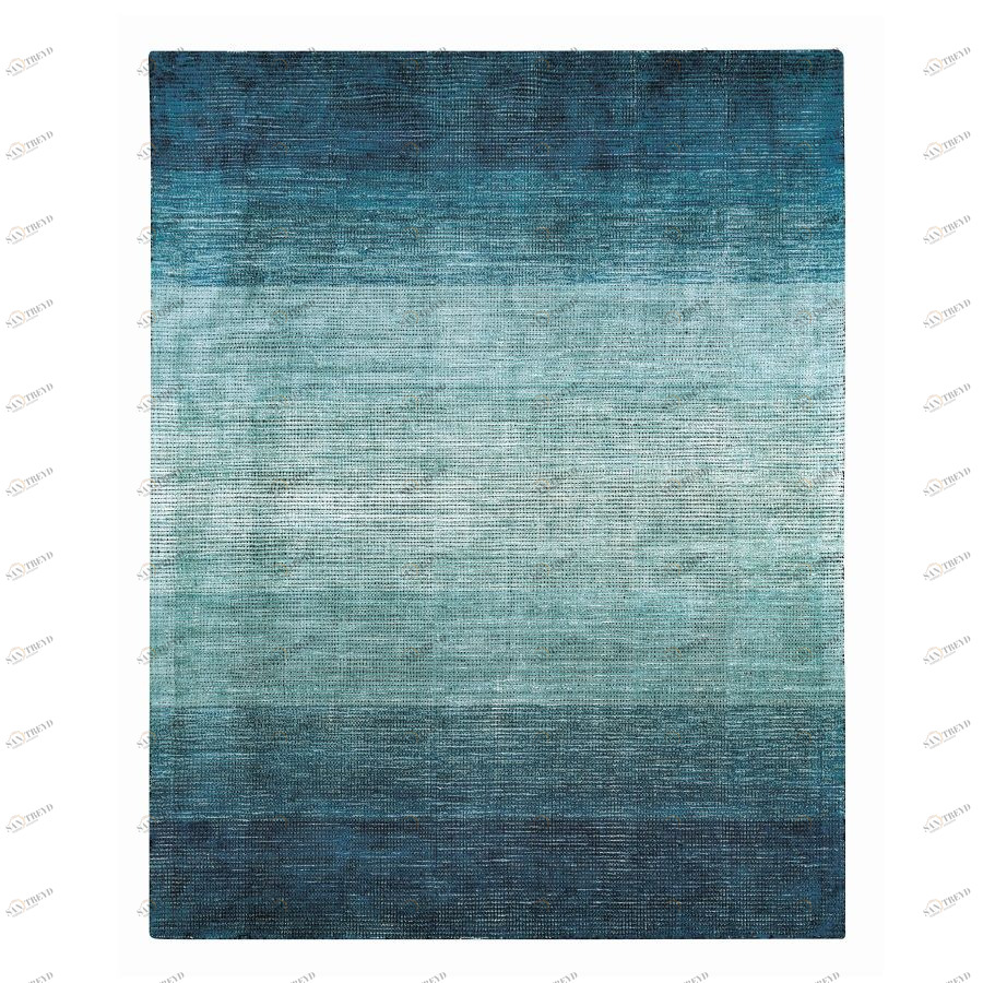 Ковер Ivette Ombre, 160х230 см, бирюзовый Carpet Decor C1057