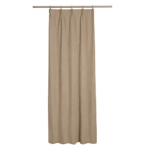 Штора на ленте Jimena 160x260 см цвет коричневый 82922222 STLM-2179070